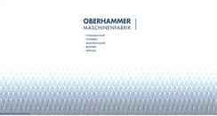 Desktop Screenshot of oberhammer.at